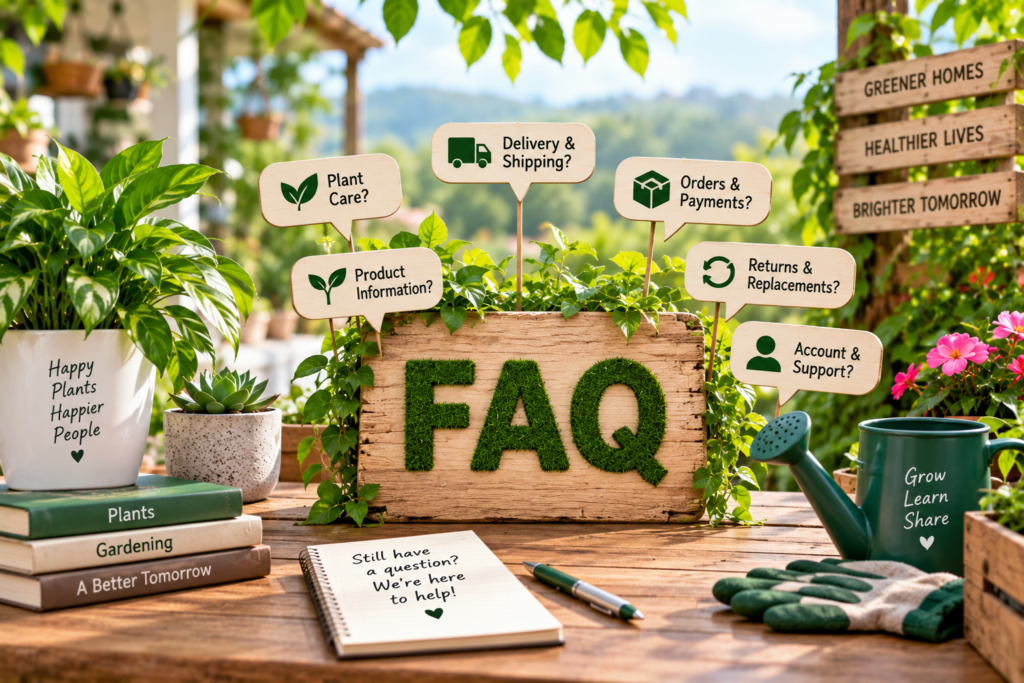 Nursery plant FAQ logo